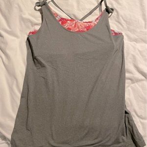 EUC Calia by Carrie Underwood Tank Top with Sports Bra Size M